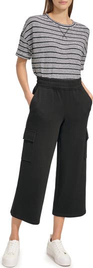 Andrew Marc Crop Pull-On Pants