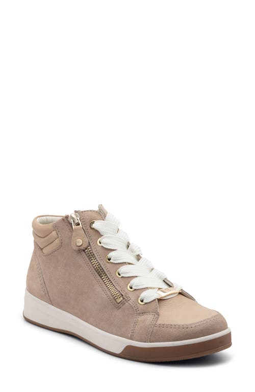 ara Rei Sneaker Sand Suede/glitter at Nordstrom,