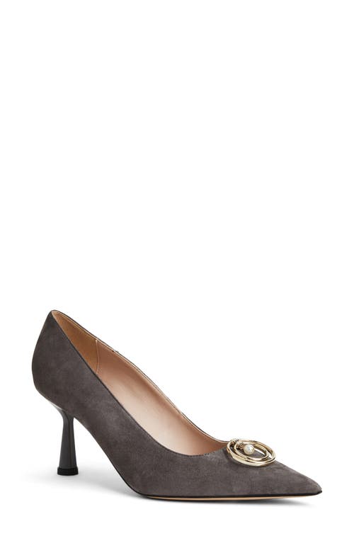 Bruno Magli Babette Pointed Toe Pump Suede at Nordstrom