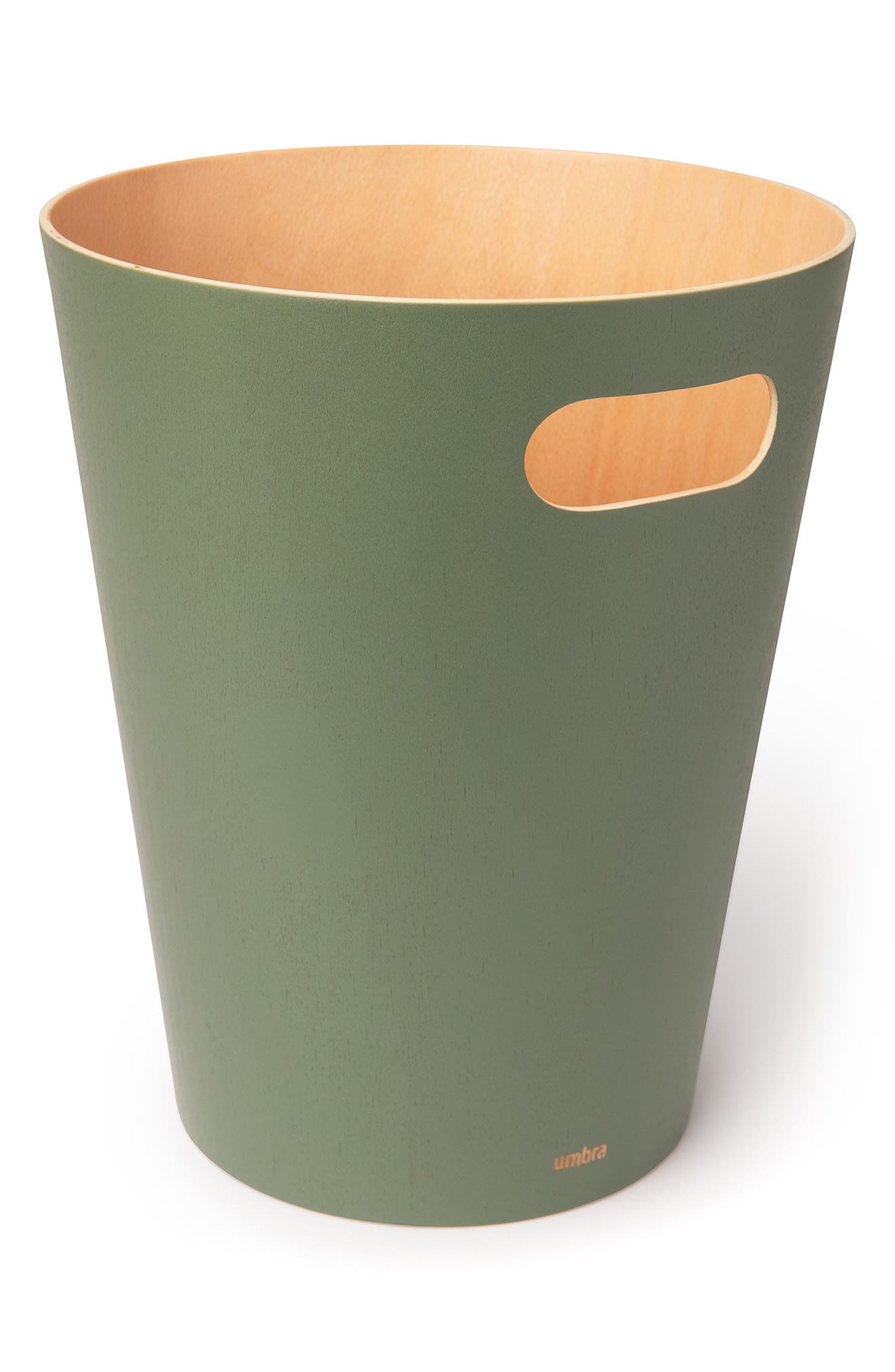 UPC 028295556798 product image for Umbra Woodrow Trash Bin, Size One Size - Green | upcitemdb.com