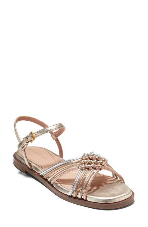 Jitney Knot Ankle Strap Sandal (Women)