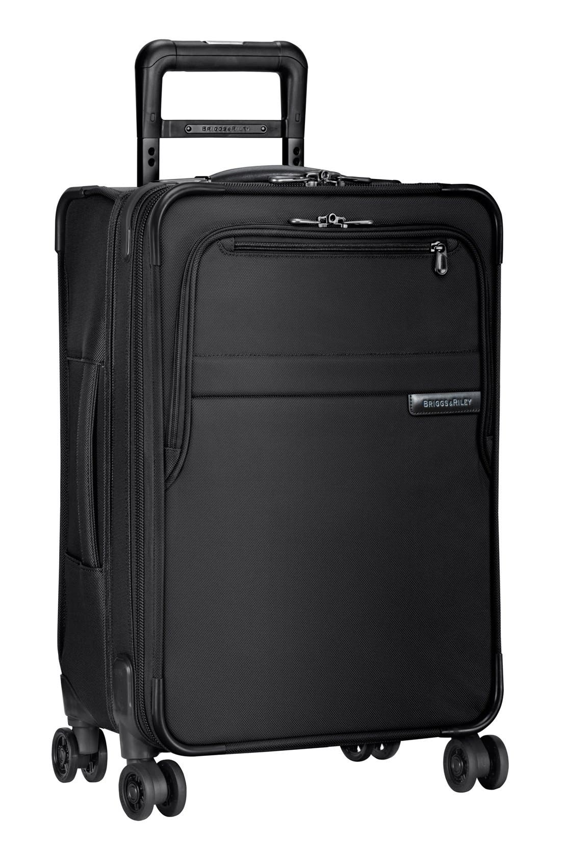 UPC 789311108550 product image for Briggs & Riley Baseline 22-Inch Expandable Spinner Carry-On in Black at Nordstro | upcitemdb.com