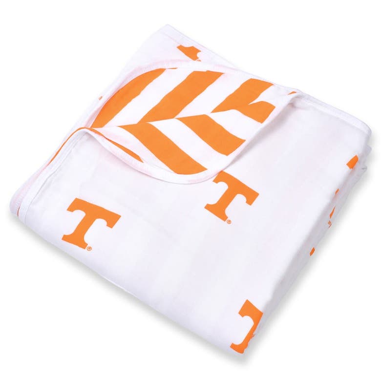 Shop Three Little Anchors Infant  Tennessee Volunteers 47" X 47" Muslin 4-layer Blanket In White