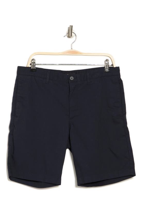 Theory Zaine Solid Shorts In Eclipse