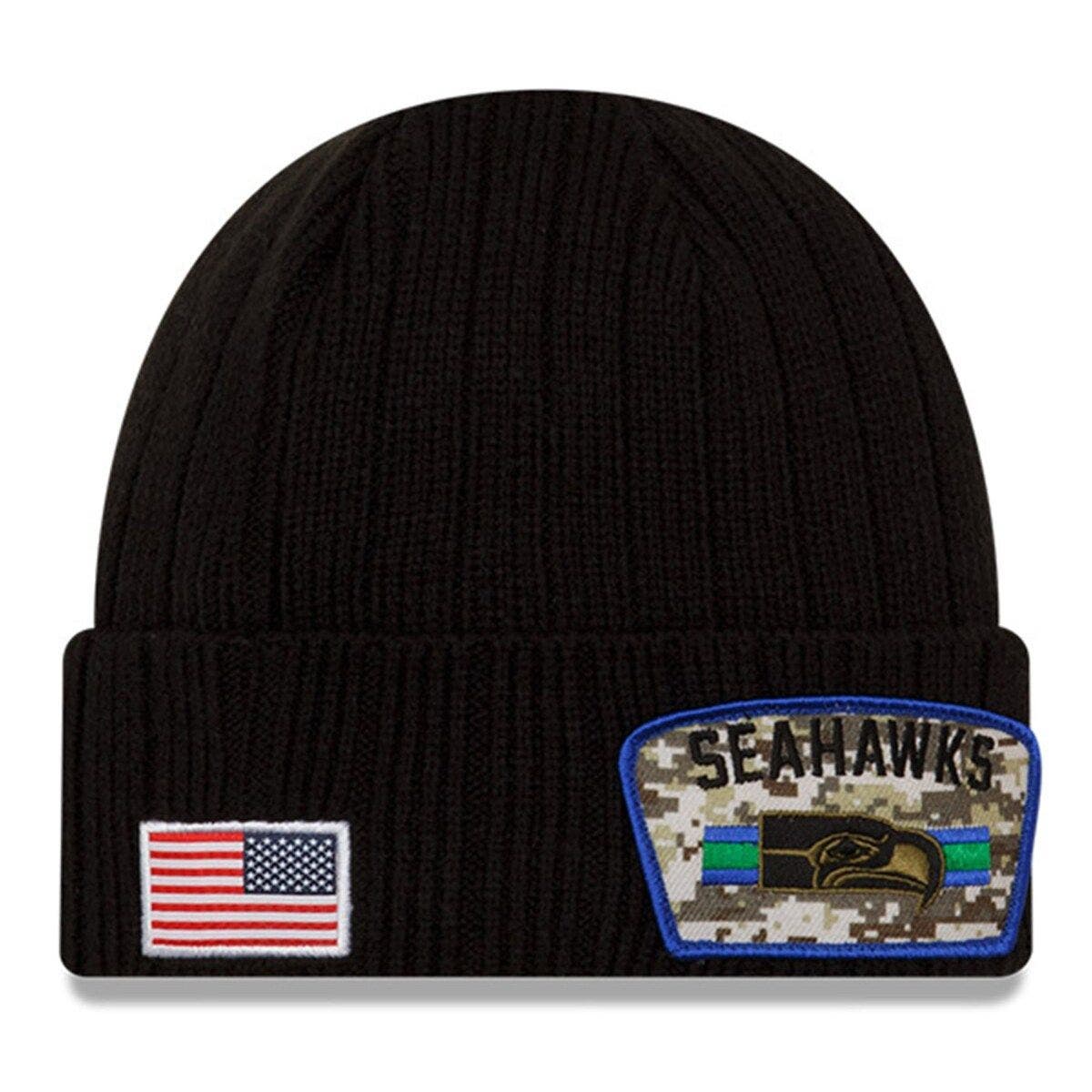 Era Black Seattle Seahawks 2021 Salute 