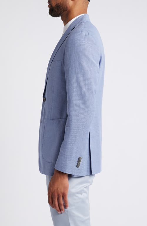 Shop Rodd & Gunn Woodville Linen & Cotton Sport Coat In Marine