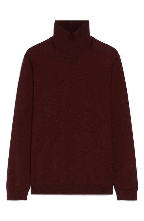 Shop Max Mara Weekend  Kiku Turtleneck Sweater In Wine Coloured