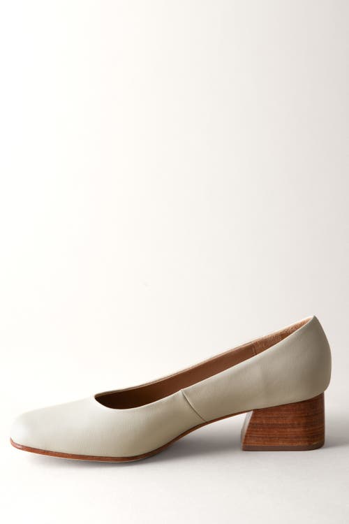 Shop Huma Blanco Luisa Pump In Bone