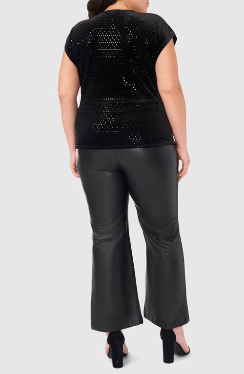 Shop Halogenr Halogen(r) Twist Front Knit Top In Heat Rich Black