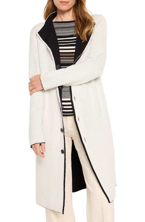 Nic + Zoe Nic+zoe Petite Evening Chill Reversible Jacket In Black Onyx