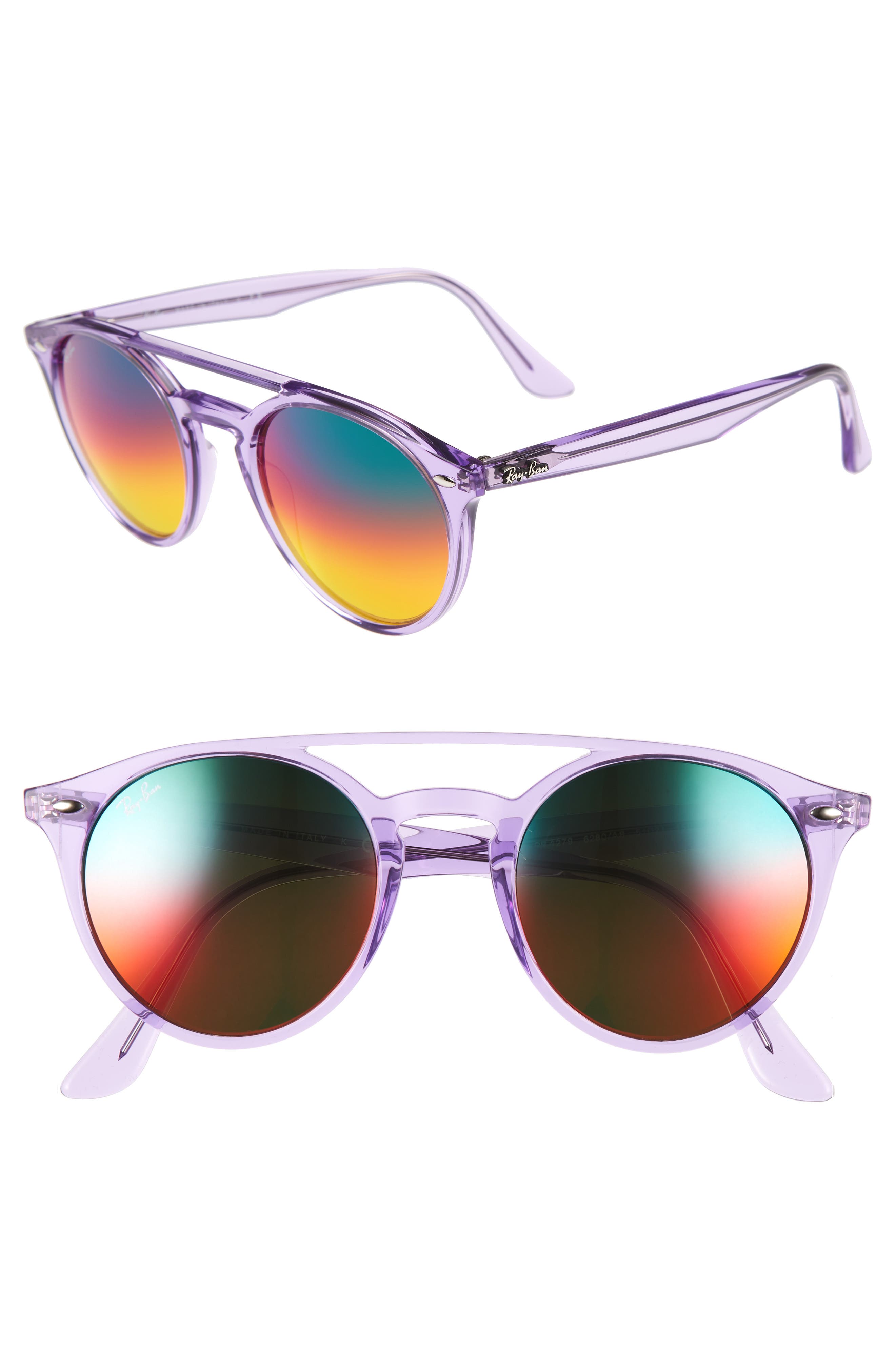 ray ban rainbow mirrored sunglasses
