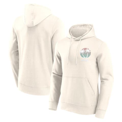 Men's Fanatics Branded White Formula 1 Stacked Beach Club Pullover Hoodie