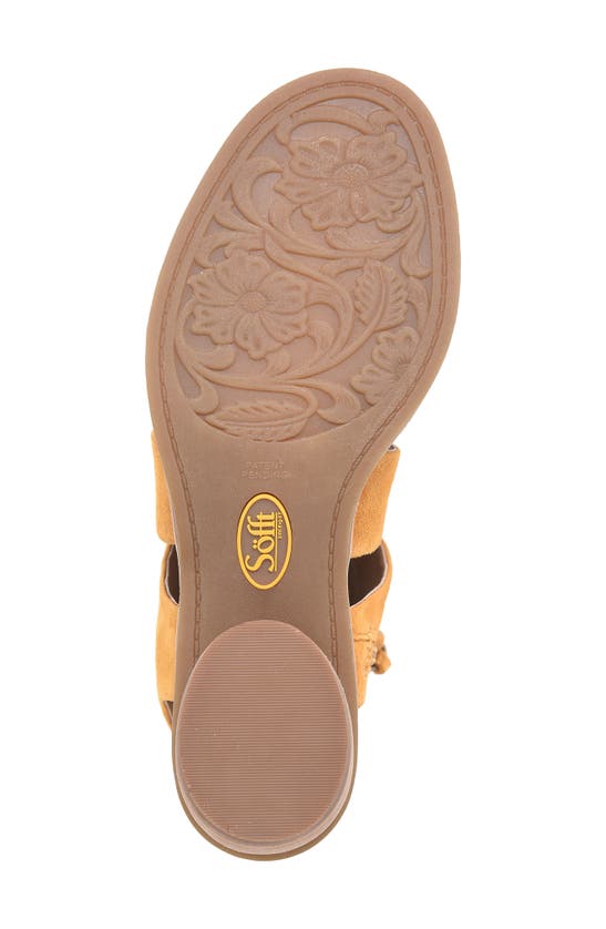Söfft Camille Strappy Sandal In Mimosa