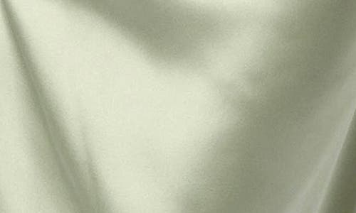 Petal And Pup Petal & Pup Nadia One-shoulder Satin Maxi Dress In Green