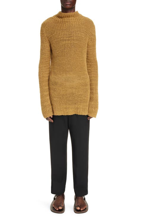 Mens DRIES VAN NOTEN multi Jacquard Knit Sweater