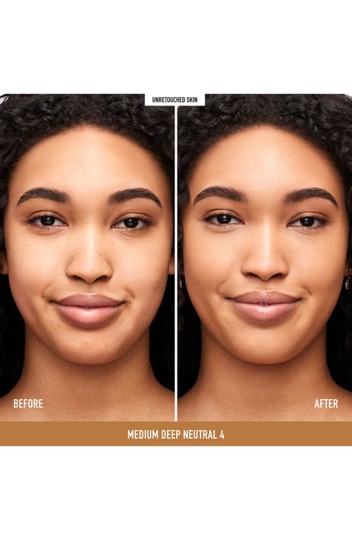 Bareminerals ® Original Pure Serum Radiant Natural Liquid Foundation Mineral Spf 20 In Medium Deep Neutral 4