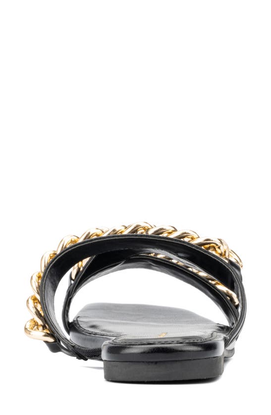 Fashion To Figure Maeve Slide Sandal In Black