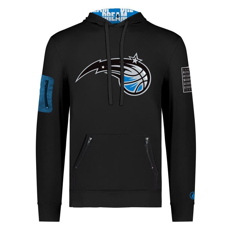 Shop Fisll Unisex  X Black History Collection  Black Orlando Magic Pullover Hoodie