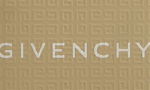 Givenchy 4g-motif Leather Bifold Wallet In Khaki