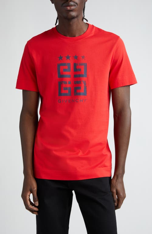 Givenchy Slim Fit 4G Logo Cotton Graphic T-Shirt at Nordstrom,