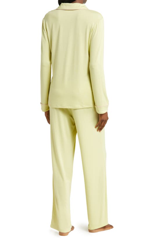 Nordstrom Moonlight Eco Pajamas In Olive Lily