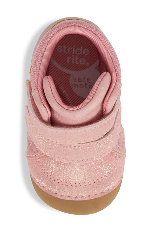 Stride Rite Kids' Soft Motion™ Martin Boot In Blush Shimmer