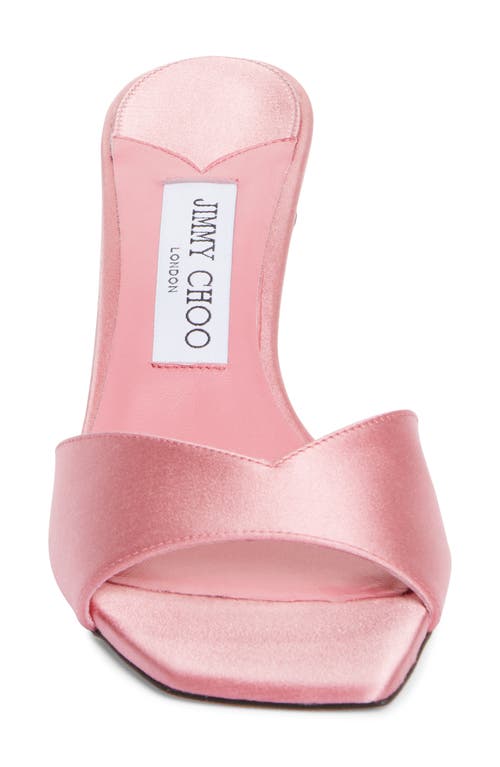 Shop Jimmy Choo Skye Slide Sandal In Candy Pink