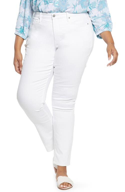 NYDJ Sheri Slim Ankle Jeans Optic White at Nordstrom,