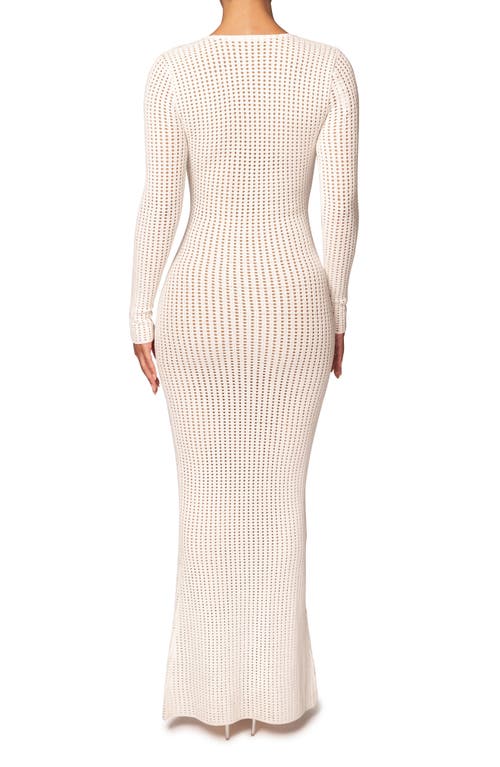 Shop Jluxlabel Sol Long Sleeve Sweater Dress In White