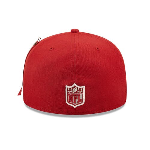 Men's New Era x Alpha Industries Cardinal Arizona Cardinals Alpha 59FIFTY Fitted Hat