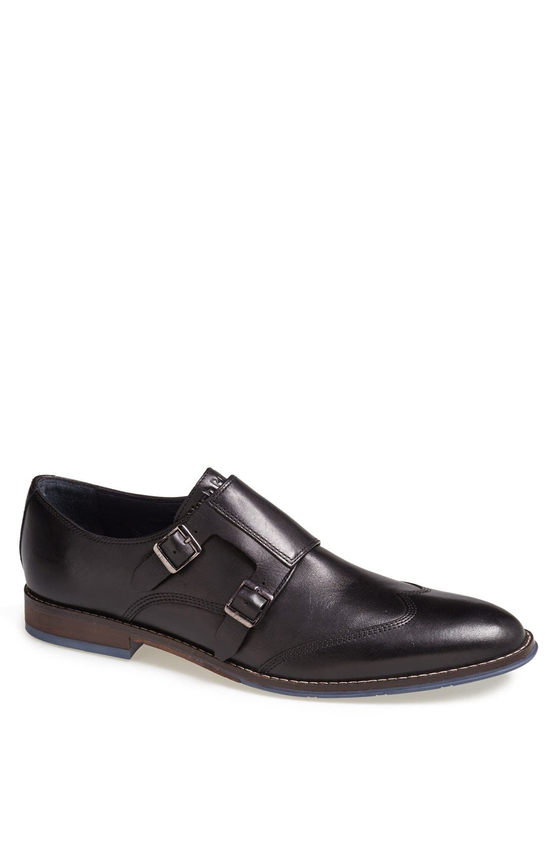 hush puppies double monk strap