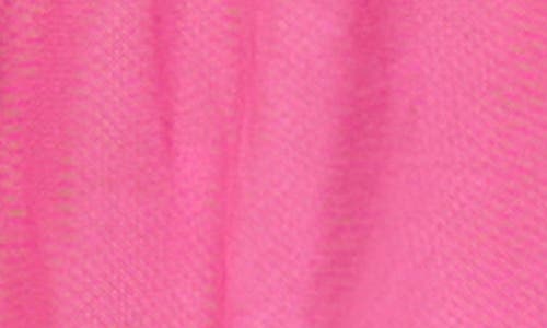 Seven 'til Midnight Seven ‘til Midnight Mesh & Lace Babydoll Chemise & Panty Set In Pink
