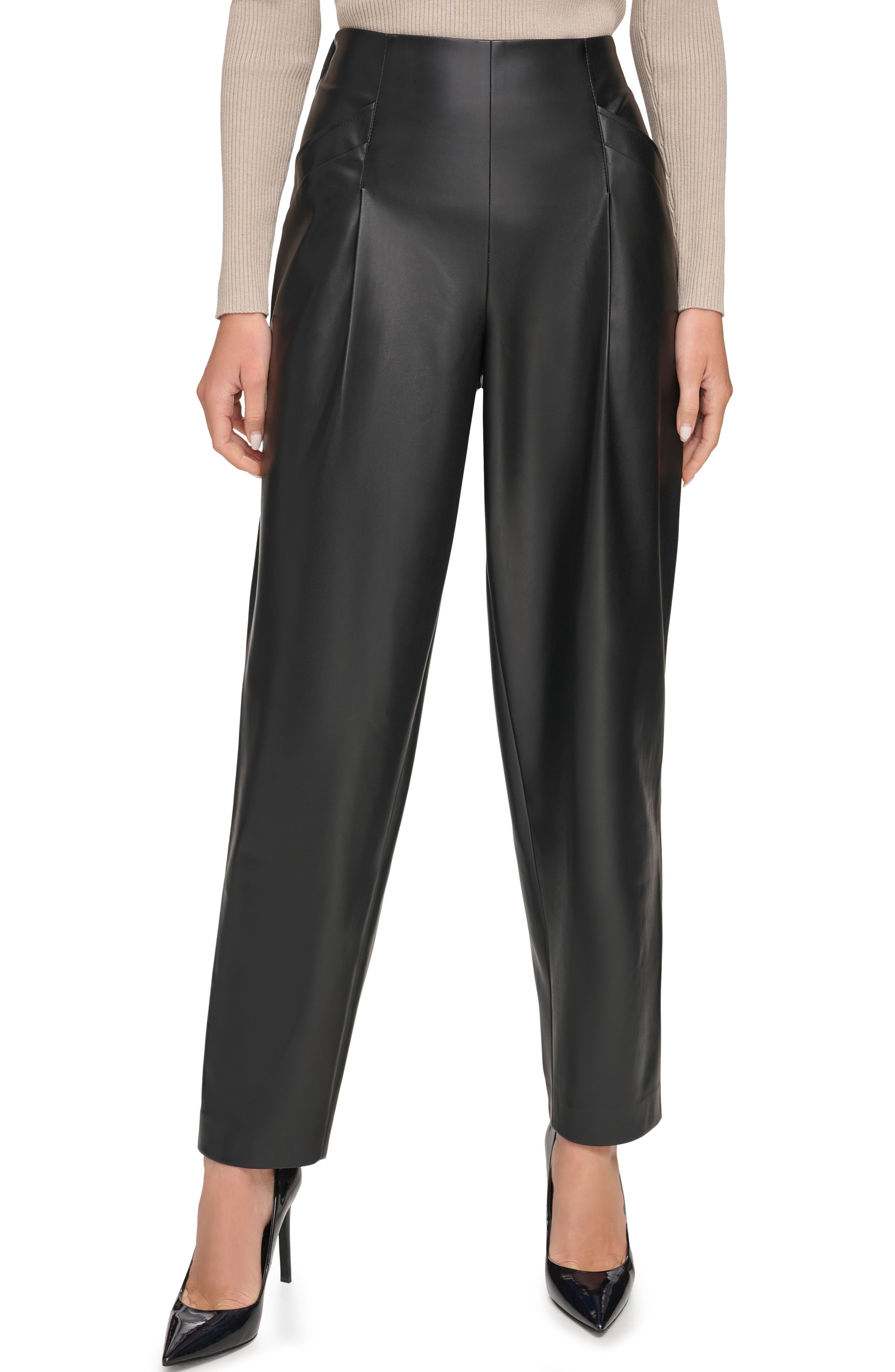 dkny silk pants