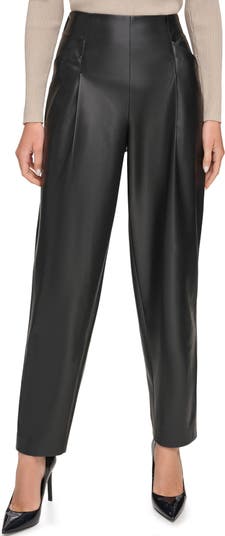 DKNY Jeans Women's Black Pants Size 10 Zipper Pocket
