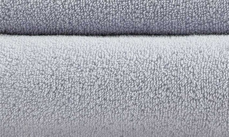 Calvin Klein Entwine 3-piece Towel Set In Pastel Blue