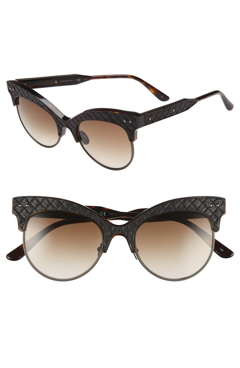 Bottega Veneta 52mm Cat Eye Sunglasses | Nordstrom