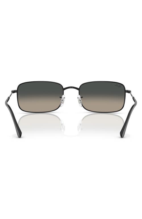 Ray Ban Rb3746 Sunglasses Black Frame Grey Lenses 56-20 In Black