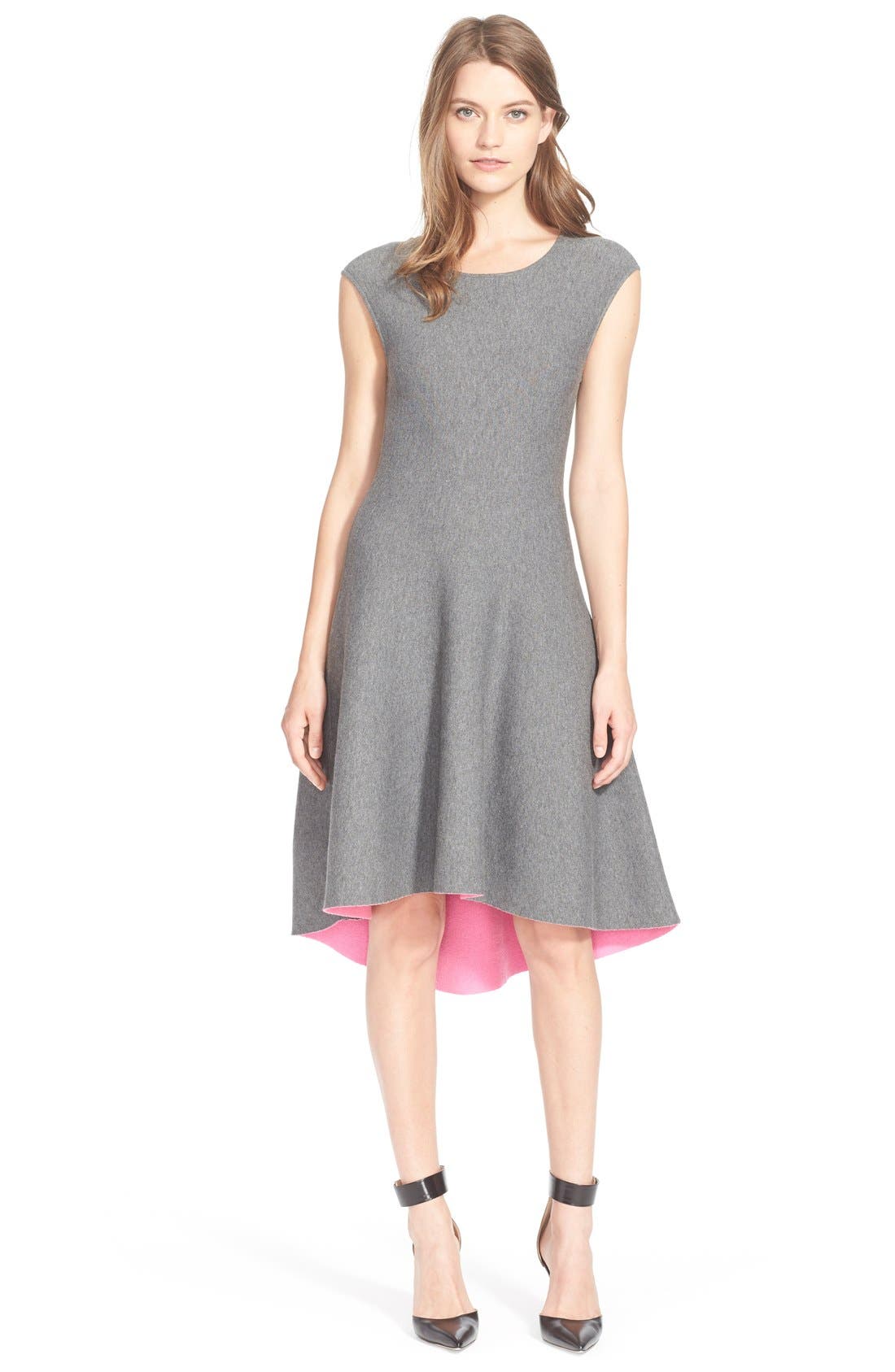 Milly Reversible Fit & Flare Dress Nordstrom