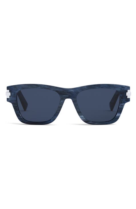 'DiorBlackSuit XL S2U 52mm Rectangular Sunglasses
