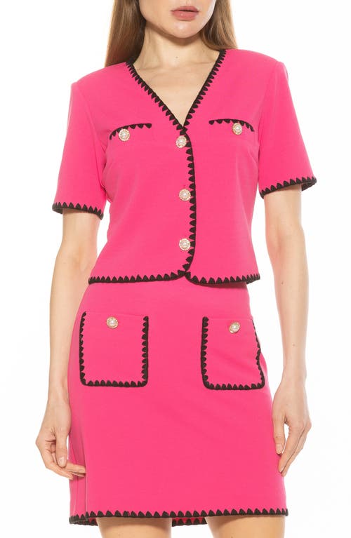 Alexia Admor Willa Top In Pink