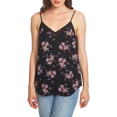 1.state Chiffon Inset Camisole, Green
