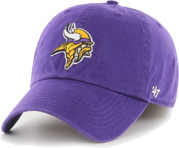 47 Men's '47 Purple Minnesota Vikings Franchise Logo Fitted Hat