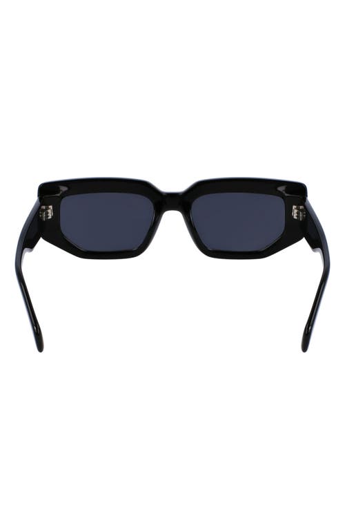 Paul Smith Kennet Geometric Sunglasses, 54mm In Black