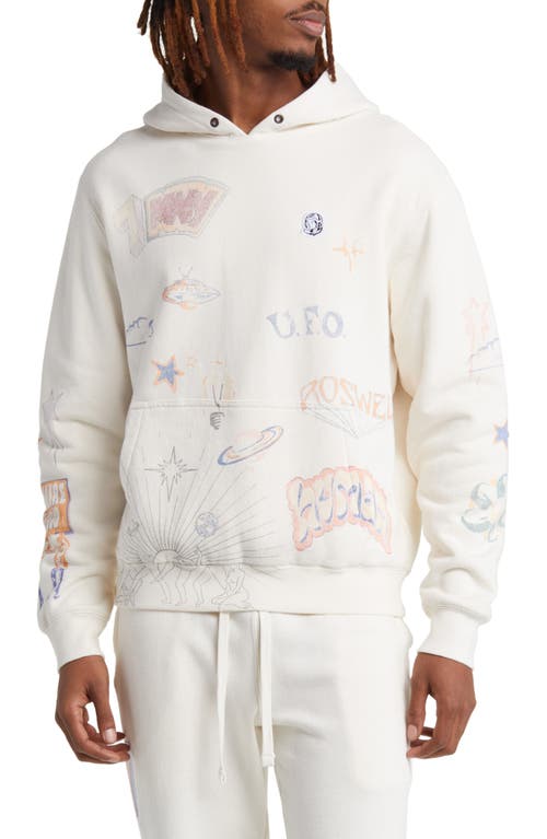 Billionaire Boys Club Horizons Graphic Hoodie in Gardenia at Nordstrom, Size Medium