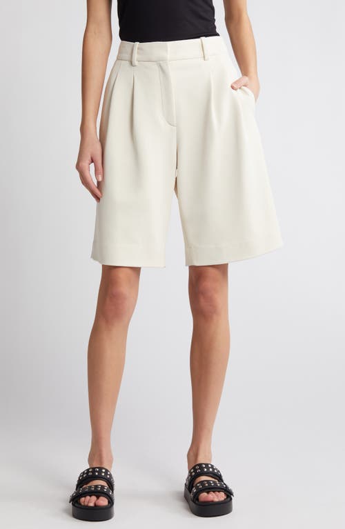 rag & bone Carmen Italian Twill Shorts Ivory at Nordstrom,