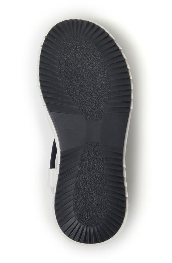 Shop Dearfoams Daylen Slingback Platform Sandal In Black