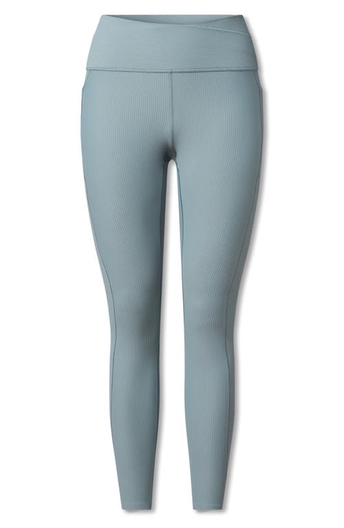 Rhone Ripple Pocket Ankle Leggings In Blue Hue