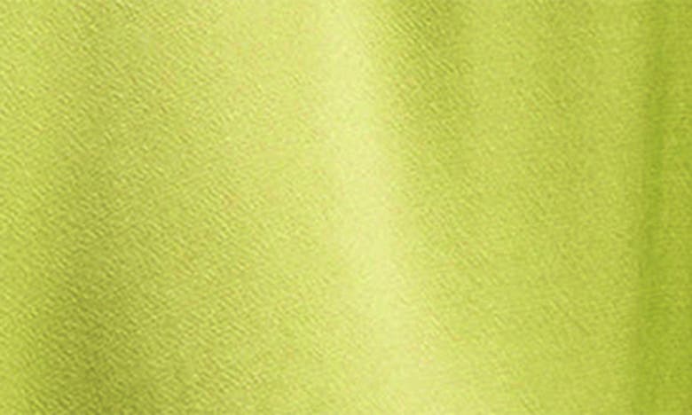 Shop Bardot Sorella Ruffle Cocktail Midi Dress In Lime