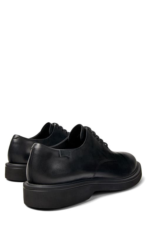 Camper Norman Leather Shoes In Black