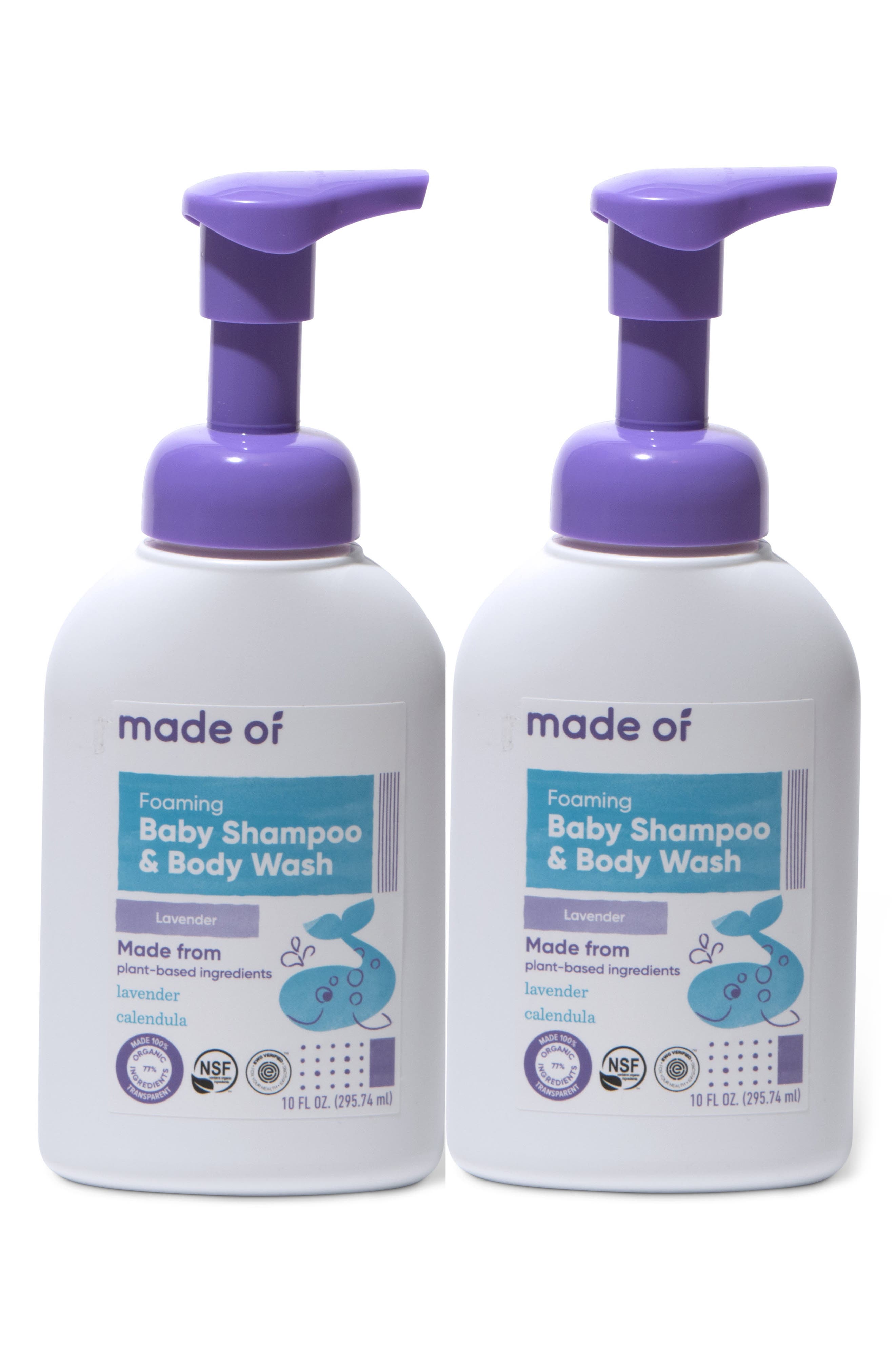 organic baby shampoo and body wash